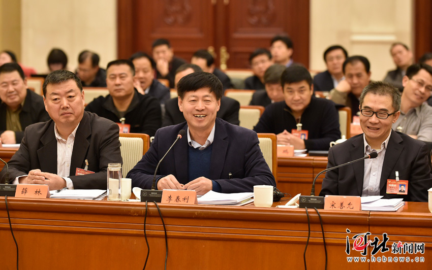 河北省政协十一届四次会议科技组、民建工商联组联组讨论