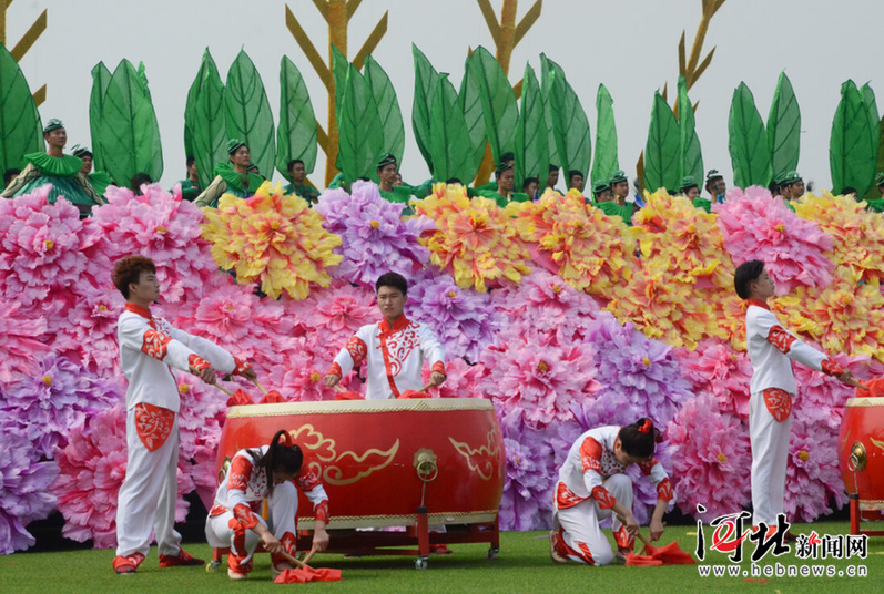 2016唐山世园会正式开幕 开幕表演精彩纷呈（组图）