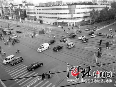 石家庄和平西路施工迎首个上班日 提醒：可错时出行或绕大弯